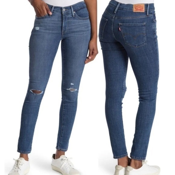 Levi’s  Ripped Shaping Skinny Jeans - Picture 2 of 6